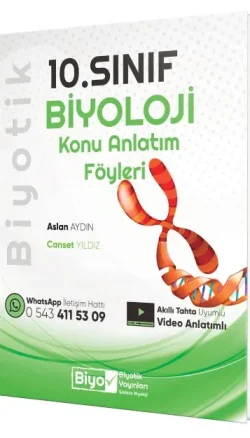 Biyotik Yayınları 10. Sınıf Biyoloji Konu Anlatım Föyleri