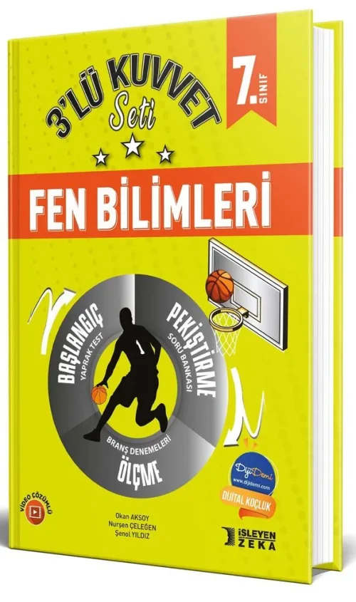 İşleyen Zeka 7. Sınıf Fen Bilimleri 3 lü Kuvvet Serisi Seti