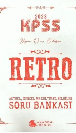 Akademi Denizi KPSS Retro Aktüel Güncel Soru Bankası