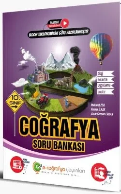 E coğrafya Yayınları 10. Sınıf Coğrafya Soru Bankası