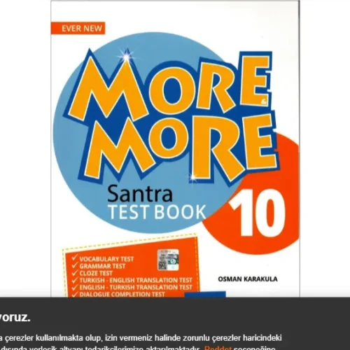 MORE & MORE SANTRA TEST BOOK