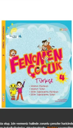 FENOMEN ÇOCUK 4.SINIF TÜRKÇE