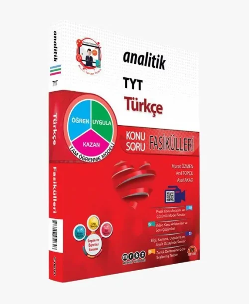 Merkez Yayınları TYT Türkçe Analitik Konu Anlatımlı Soru Bankası Fasikülleri