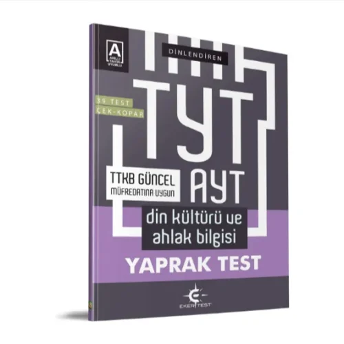 Tyt Ayt Dinlendiren Din Kül Yaprak Test