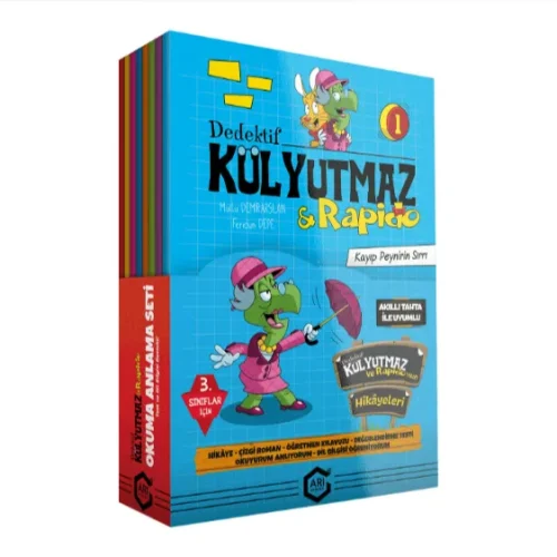 3. Sınıf Dedektif Külyutmaz Ve Rafido 8 Kitap ( Okuma Anlama )