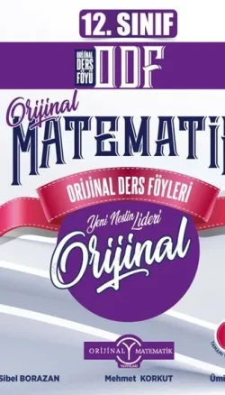 Orijinal Mikro 12. Sınıf Matematik ODF Orijinal Ders Föyleri
