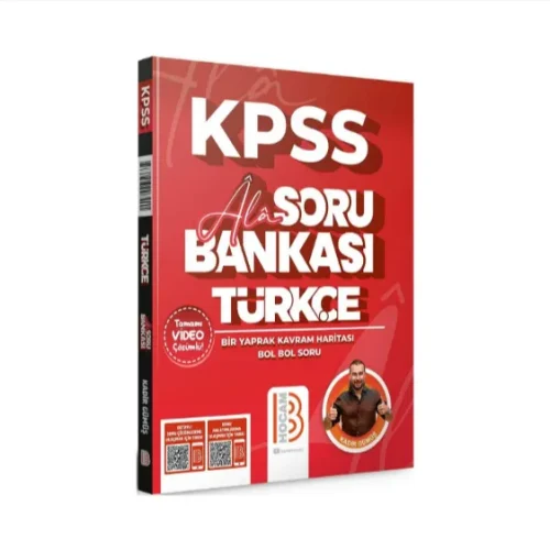 2024 KPSS Türkçe - Âlâ Soru Bankası Benim Hocam Yayınları