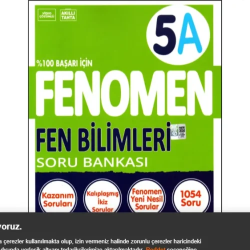 5 FEN BİLİMLERİ SORU BANKASI (A)