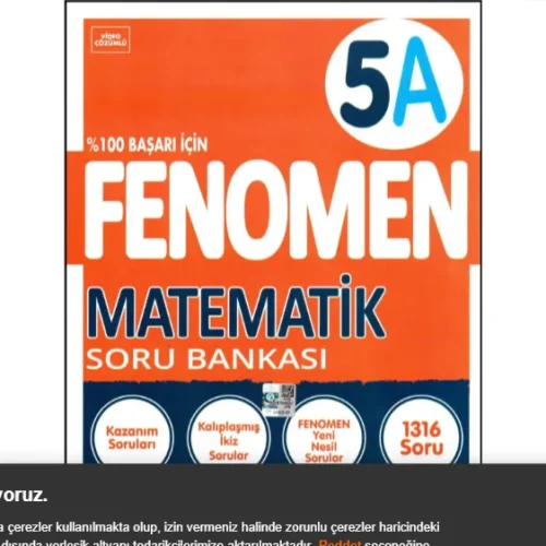 5 MATEMATİK SORU BANKASI (A)