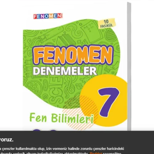 7 FEN BİLİMLERİ DENEMELER (10 DENEME)