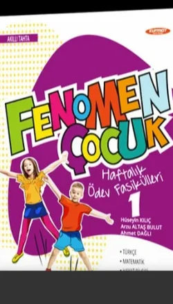 FENOMEN ÇOCUK 1.SINIF HAFTALIK ÖDEV FASİKÜLLERİ