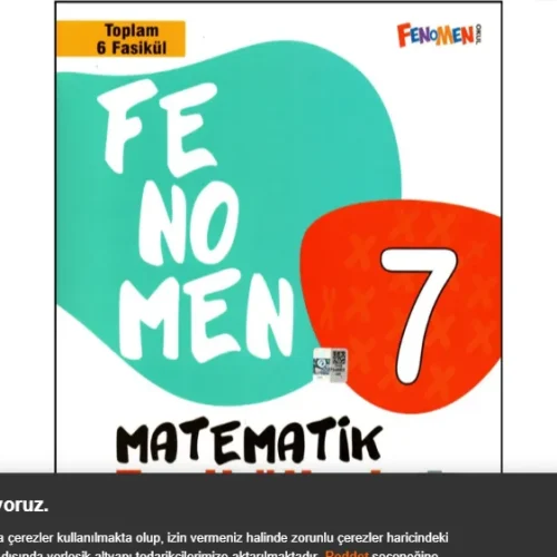 7 MATEMATİK FASİKÜL SETİ (1-2-3-4-5-6. SAYILAR) (İADESİZ)