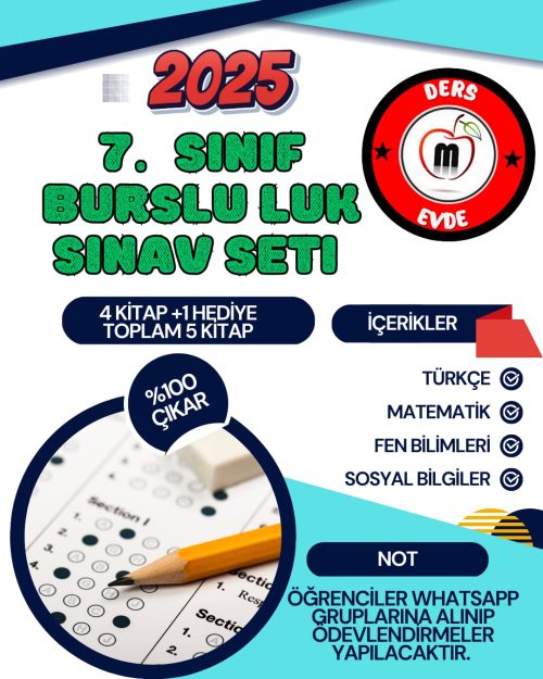 7. SINIF BURSLULUK PAKETİ